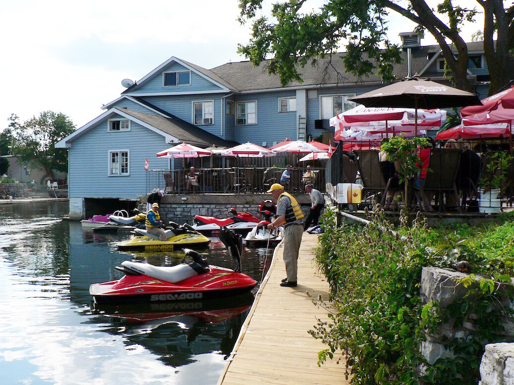 Waterside Restaurants for PWC Trips Northern Ontario Travel